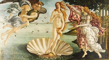 El nacimiento de Venus – Botticelli