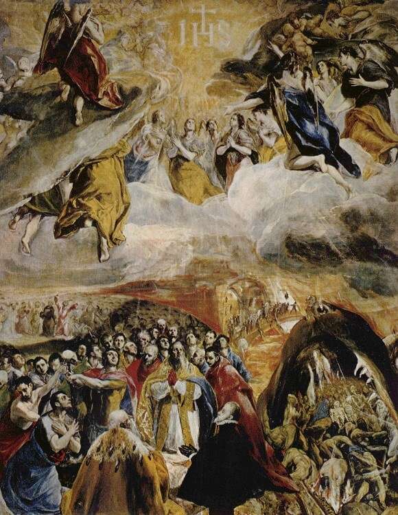 Alegoría de la Santa Liga - El Greco