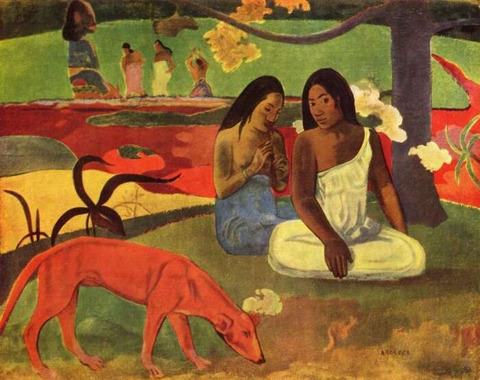 Cuadros Impresionistas - Arearea - Gauguin