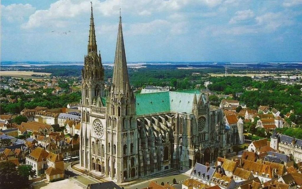 Catedral de Chartres, ejemplos e imágenes de la arquitectura gótica