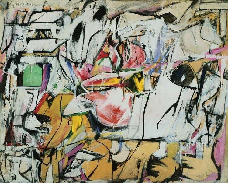 Expresionismo abstracto "Asheville de De Kooning"