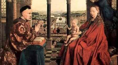 La Virgen del canciller Nicolás Rolin – Jan Van Eyk