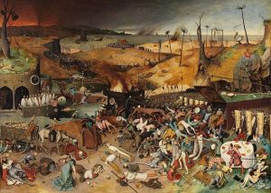 El triunfo de la muerte - Pieter Brughel el viejo - Pintura Gótica Flamenca