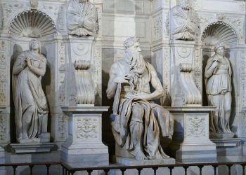 Moisés en la tumba de Julio II – Miguel Ángel