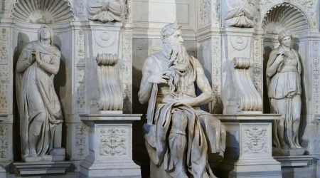 Moisés en la tumba de Julio II – Miguel Ángel