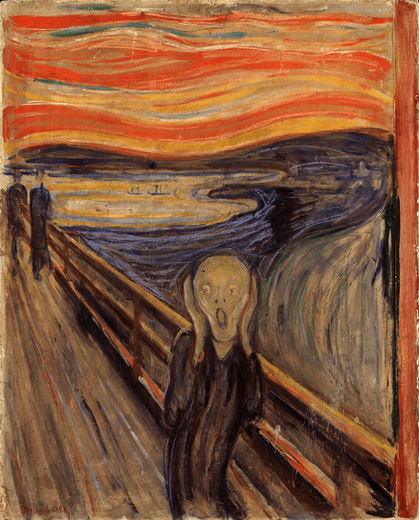 Arte Expresionista - El grito de Munch