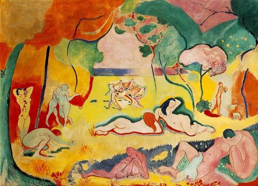 Obras del fauvismo - La alegría de vivir Henri Matisse