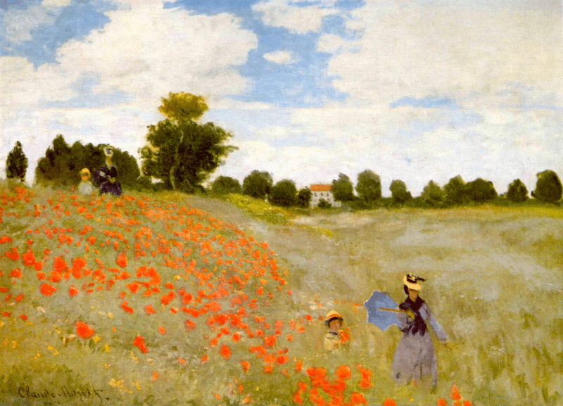 Claude Monet - Las amapolas