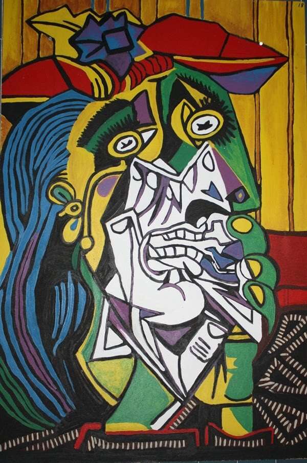 Pablo Picasso - La mujer que llora