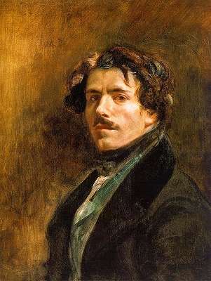 Eugene Delacroix, uno de los grandes pintores románticos.