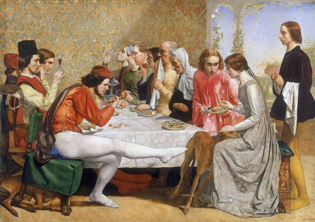 Pintura del Prerrafaelismo - Isabella