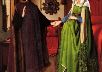 Retrato de Giovanni Arnolfini y su esposa- Jan Van Eyk