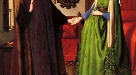 Retrato de Giovanni Arnolfini y su esposa- Jan Van Eyk