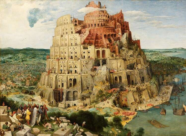 Renacimiento - La Torre de Babel - Pieter Brueghel el Viejo