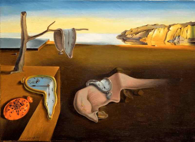 Obras Surrealismo más conocidas - La persistencia de la memoria - Salvador Dalí