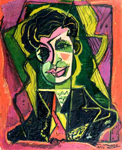 obras del dadaísmo - retrato de Tristan tzara