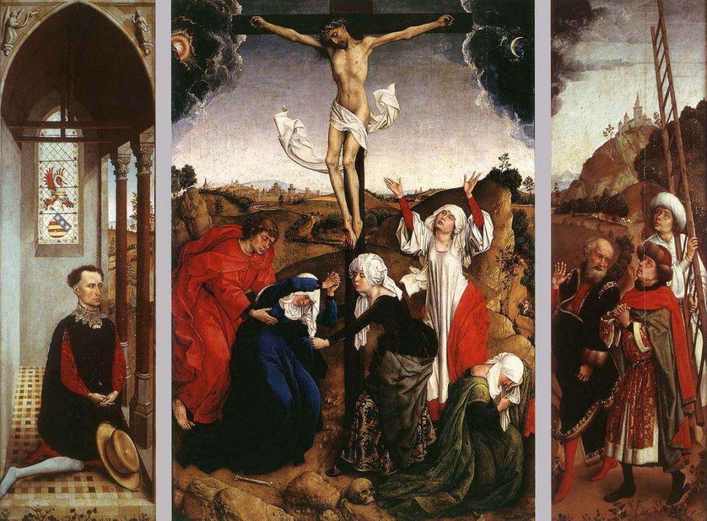 Roger van der weyden - Tríptico de la crucificción