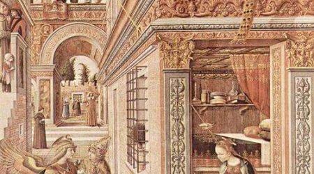 Anunciación con San Emigdio – Carlo Crivelli