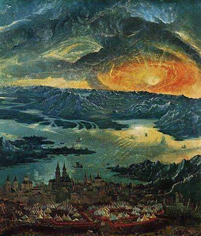 La batalla de Alejandro en Issos, mejores obras de Albrecht Altdorfer. Renacimiento Alemán.