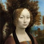 Retrato de Ginevra de Benci – Leonardo Da Vinci
