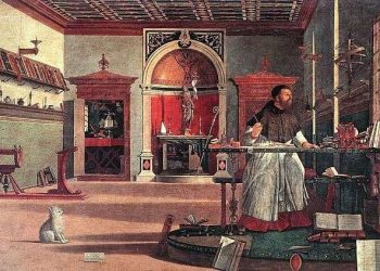 La visión de San Agustín en su estudio – Vittore Carpaccio