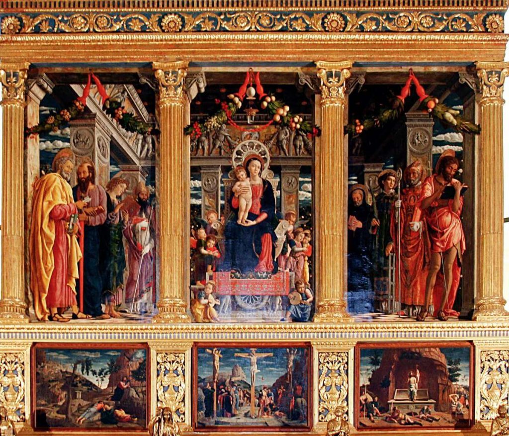 Retablo de San Zenón de Andrea Mantegna Verona