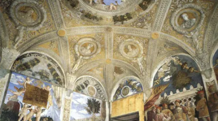 Decoración de la cámara de los esposos – Andrea Mantegna