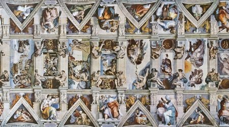 Bóveda de la capilla Sixtina – Miguel Ángel