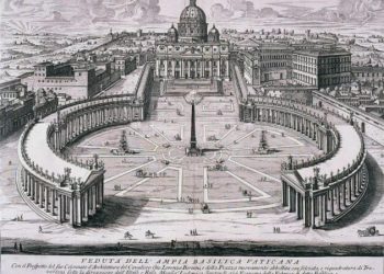 Construcción de San Pedro en Roma