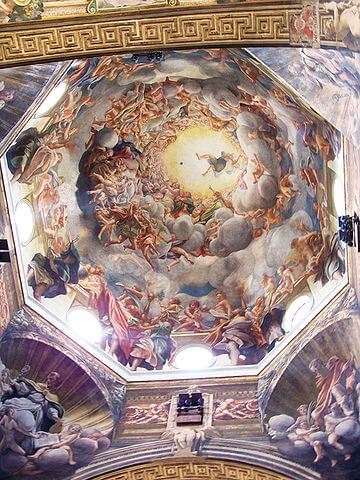 Cúpula de la catedral de Parma, de Antonio Allegri da Correggio