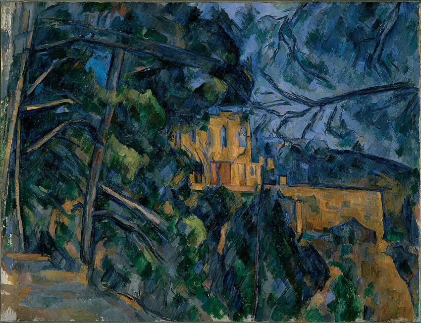 El Castillo Negro, cuadro famoso impresionista de Paul Cézanne