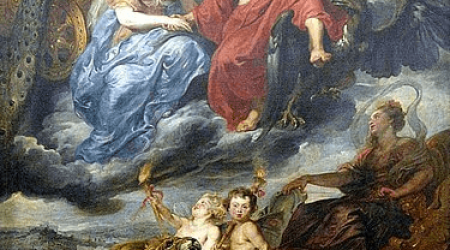 El encuentro de María de Médici y Enrique IV en Lyon