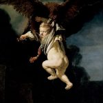 El rapto de Ganimedes – Rembrandt
