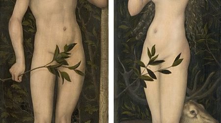 Eva tentada por la serpiente – Lucas Cranach el viejo