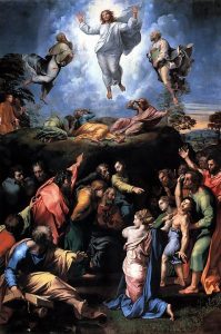La transfiguración de Rafael Sanzio