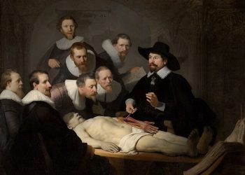 Lección de Anatomía del Doctor Tulp – Rembrandt