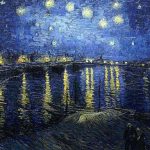 Noche Estrellada sobre el Ródano obras y pinturas de Van Gogh