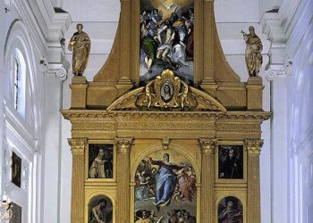 Retablo de Santo Domingo el antiguo de Toledo – El Greco