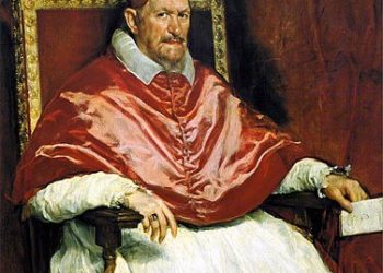 Retrato del Papa Inocencio X -Velázquez