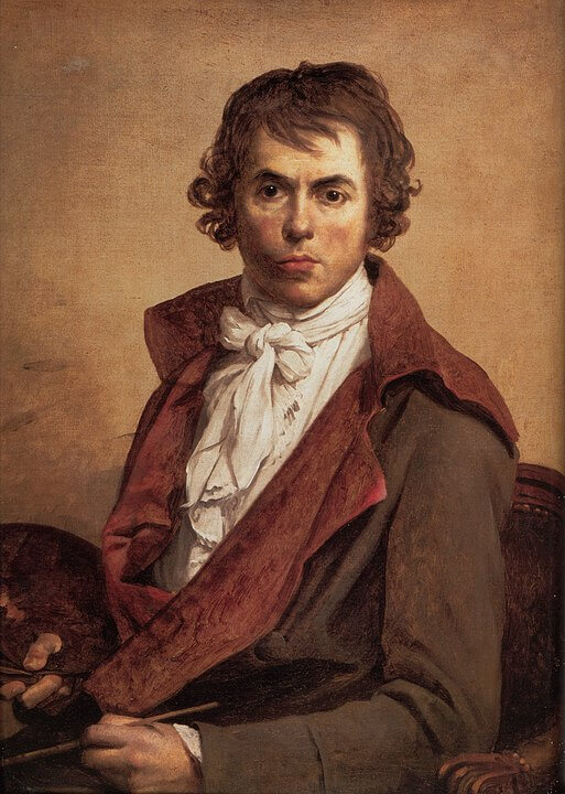 Autorretrato de Jacques-Louis David