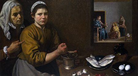 Cristo en casa de Marta y María – Diego Velázquez