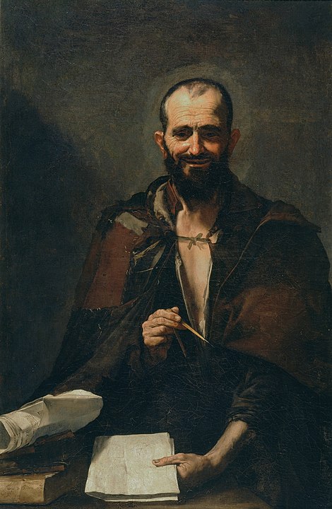 Demócrito o Filosofo Sonriente, obra de José de Ribera