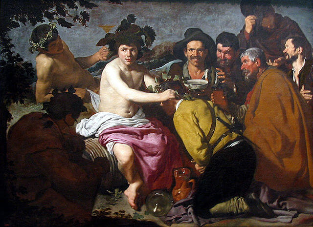 Comentario y análisis de la obra El triunfo de Baco o los borrachos obra de Diego Velázquez