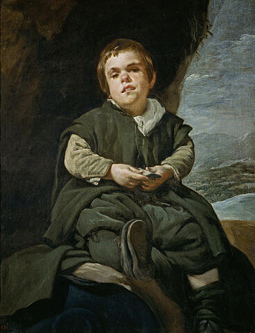Francisco Lezcano, el niño de Vallecas obra del pintor Diego Velázquez, obras del barroco español.