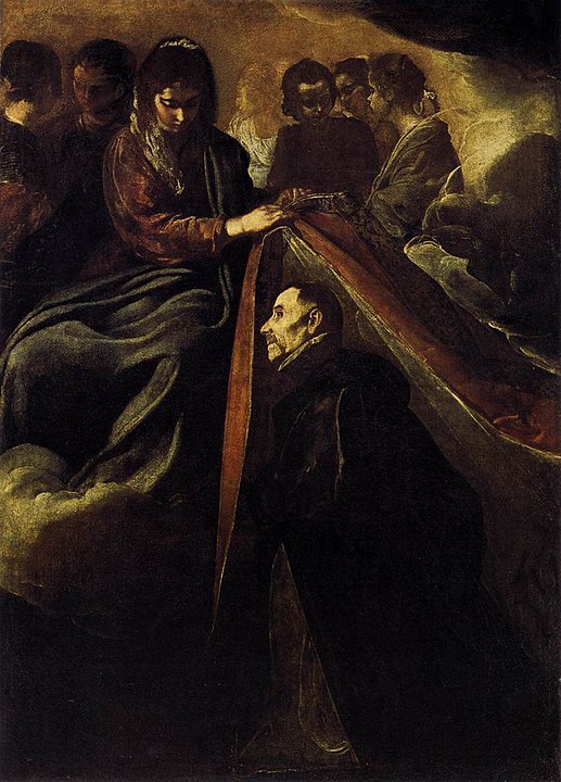 Comentario y análisis de la obra La imposición de la casulla a san ildefonso, obra barroca de Diego Velázquez. Pintura barroca Española.
