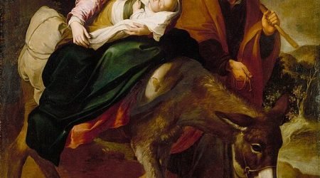La huida a Egipto – Murillo