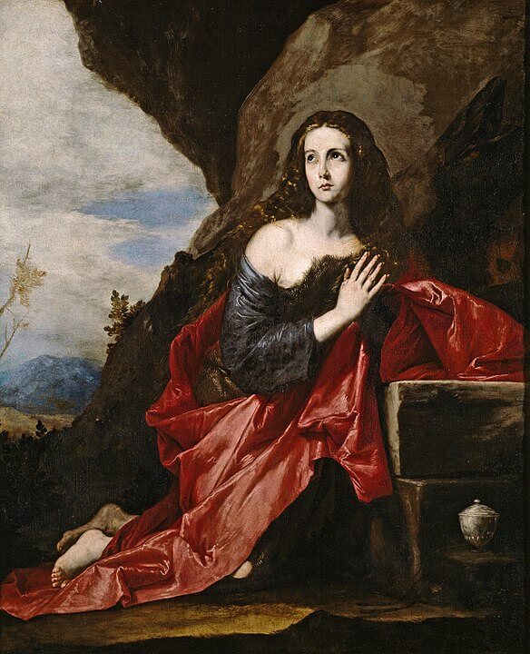 María magdalena penitente, obra de José de Ribera