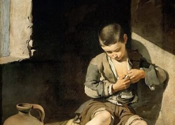 Niño espulgándose – Murillo
