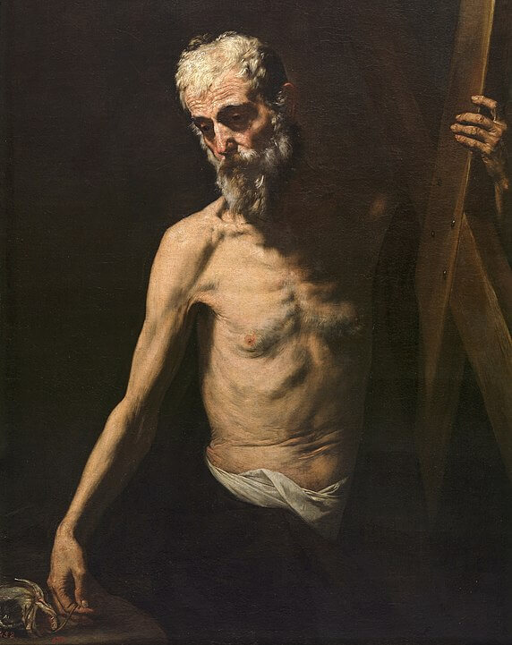 San Andrés obra de José de Ribera, obra de José de Ribera