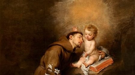 San Antonio de Padua con el Niño – Murillo